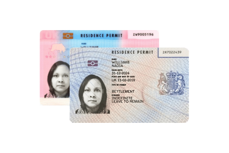 UK Permanent Residence Card
