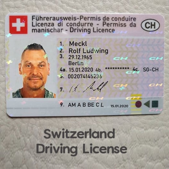 Swiss Driver's License