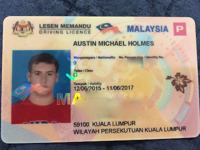 Buy Driving License of Malaysia