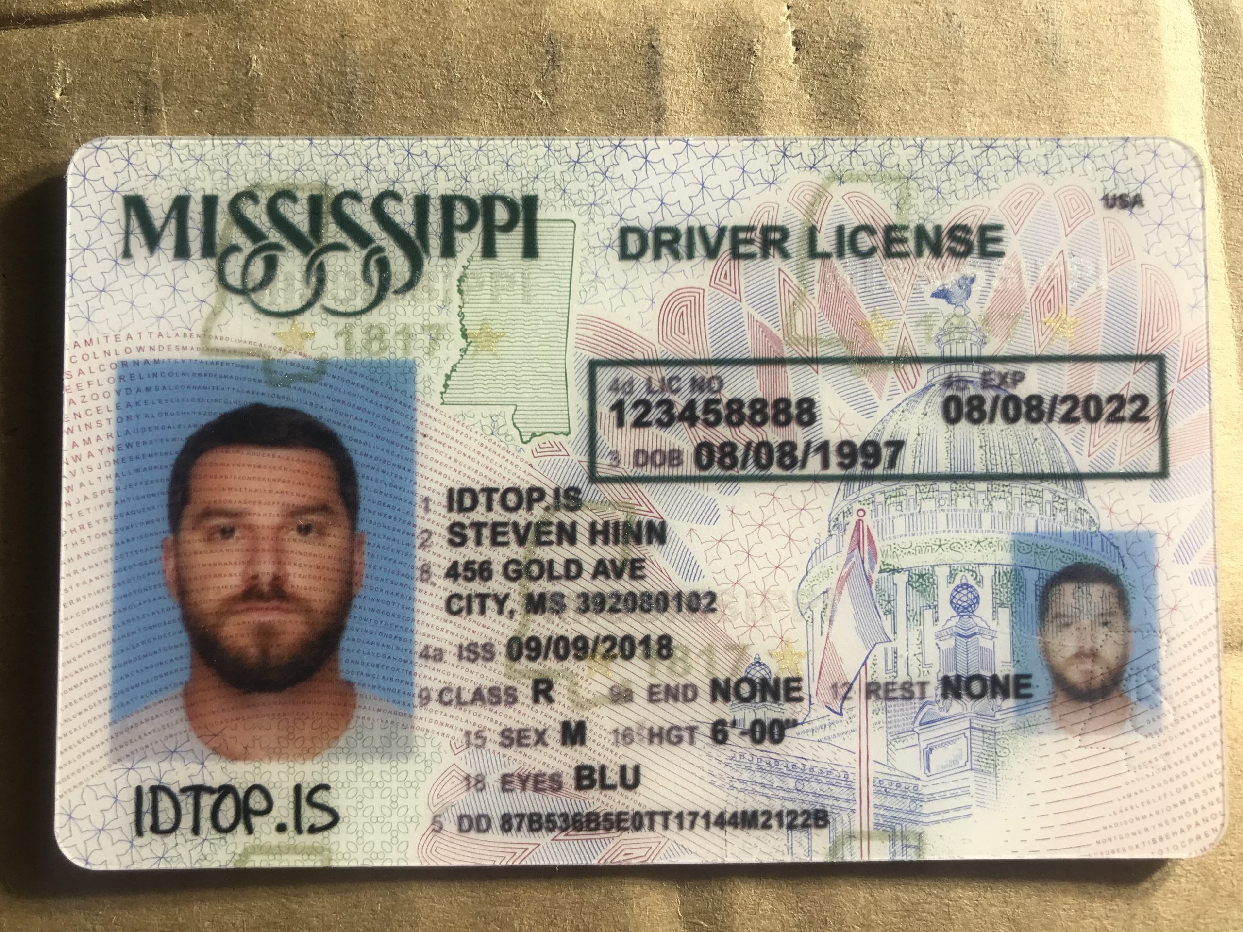 Mississippi Driver License and ID Card