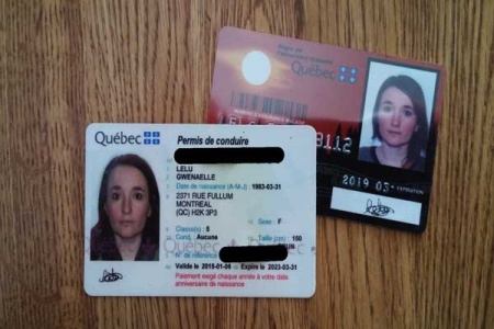Quebec Driver License and ID Card